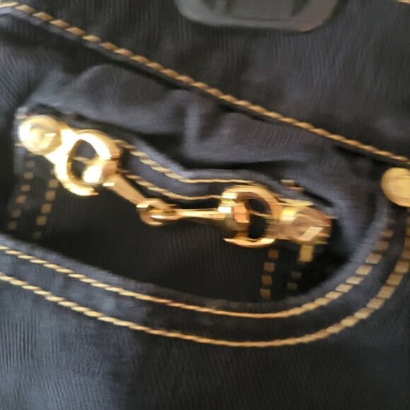Vintage Cache Premium Black Jeans gold hard wear 4 - Picture 4 of 4
